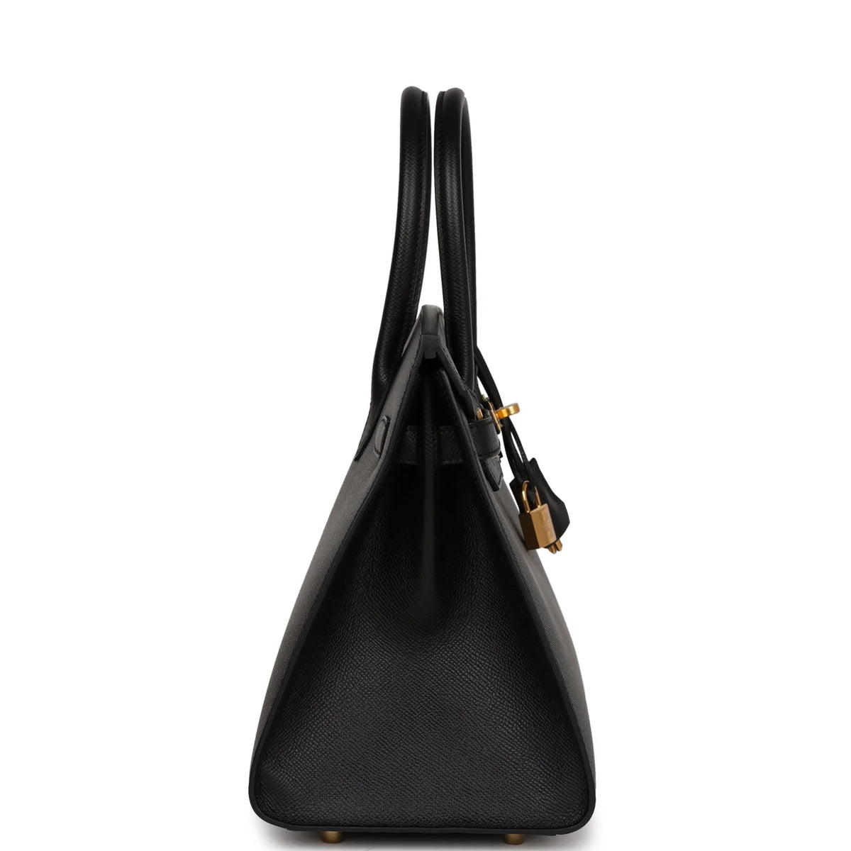 Black Leather Handbag N141