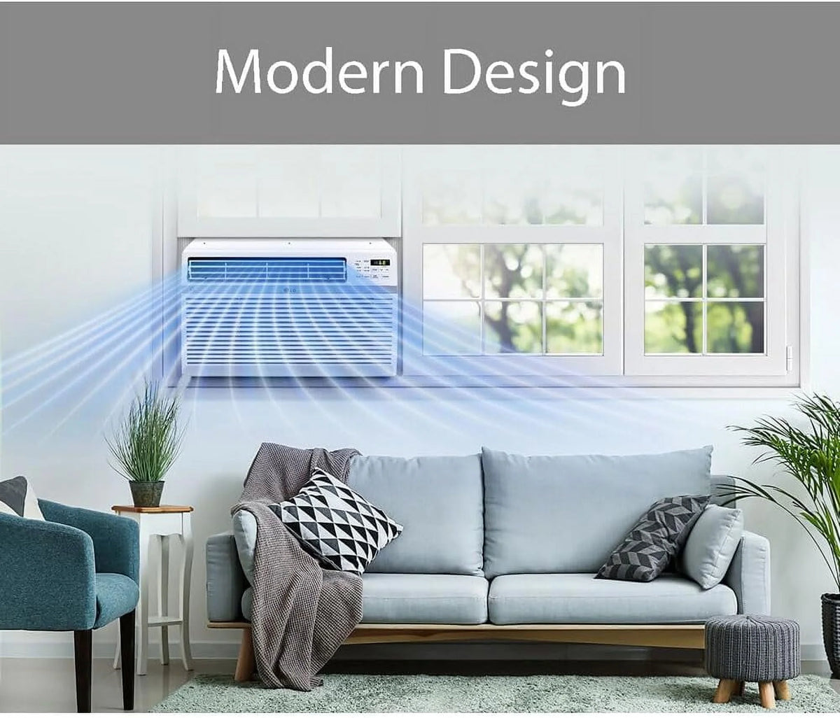 12,000 BTU Window Air Conditioner with Remote S564934