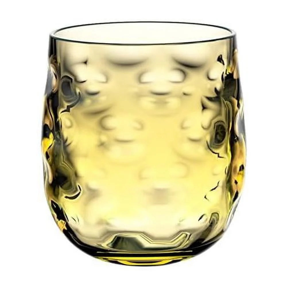 14 Oz Plastic Wine Glass Set Of 8 M80116