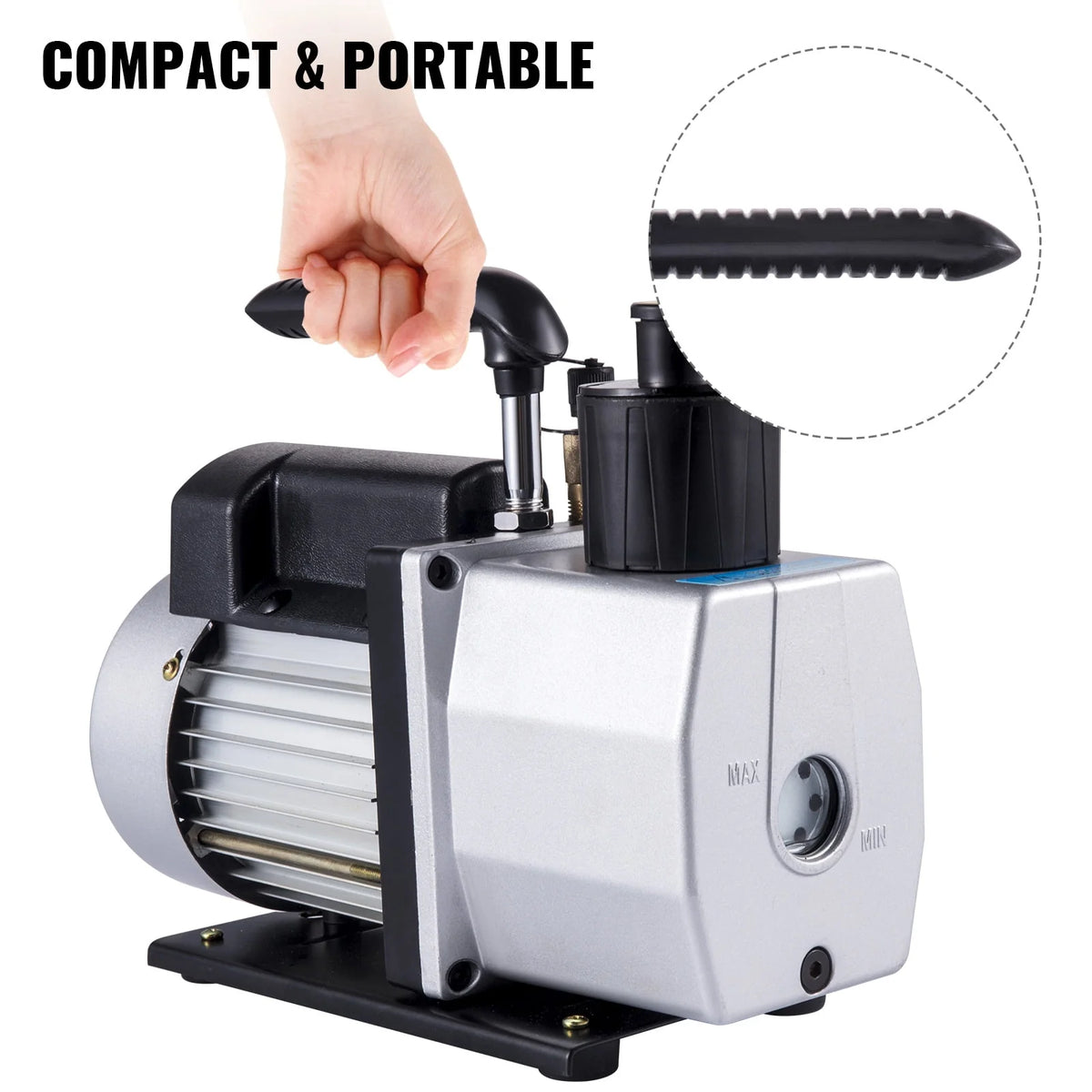 5CFM Dual Stage Refrigerant Vacuum Pump G914120