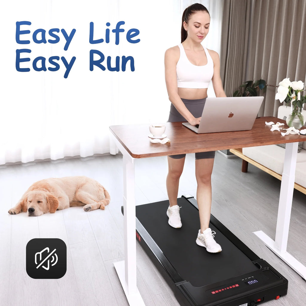 White 2.25HP Portable Mini Treadmill N476