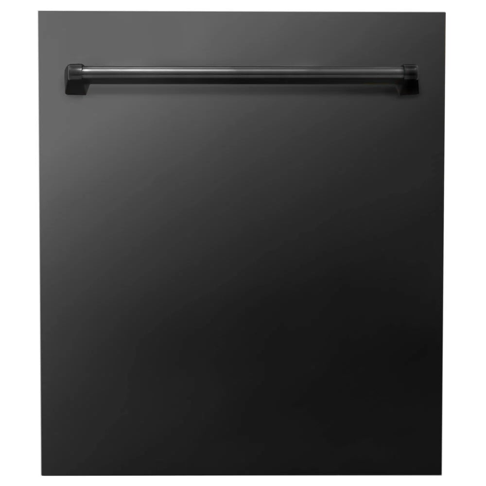 Black Stainless Steel Dishwasher Panel Q712
