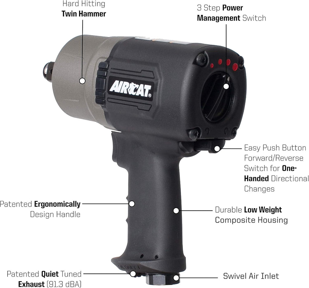 3/4 Inch Composite Impact Wrench P5273