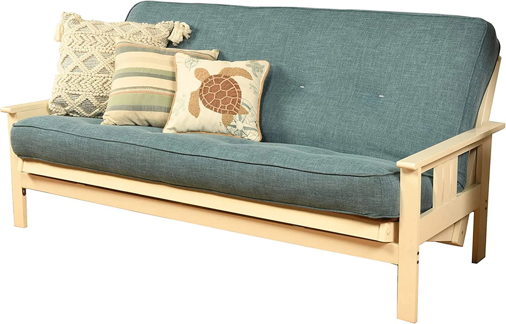Full Size Linen Aqua Futon Mattress B75095
