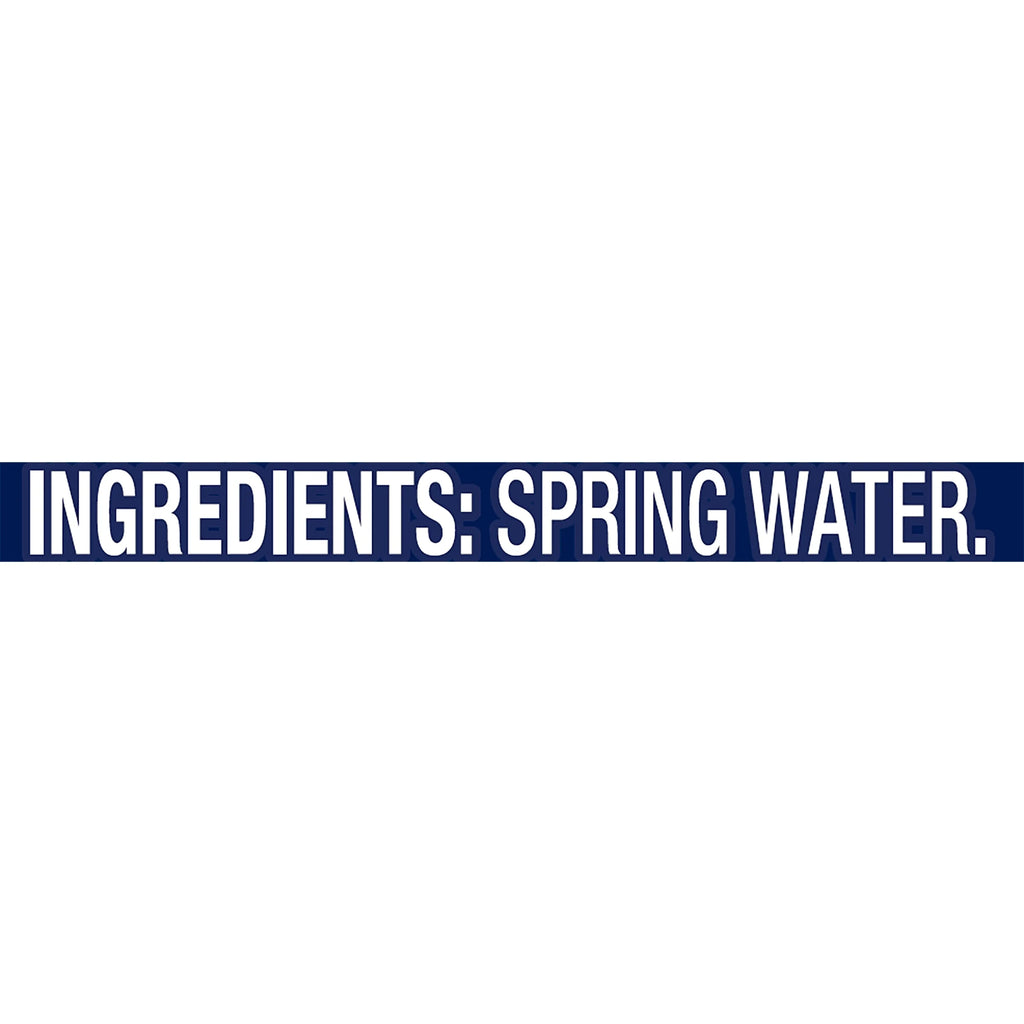 100% Natural Spring Water 16.9-ounce Plastic Bottles Pack of 32 F9271